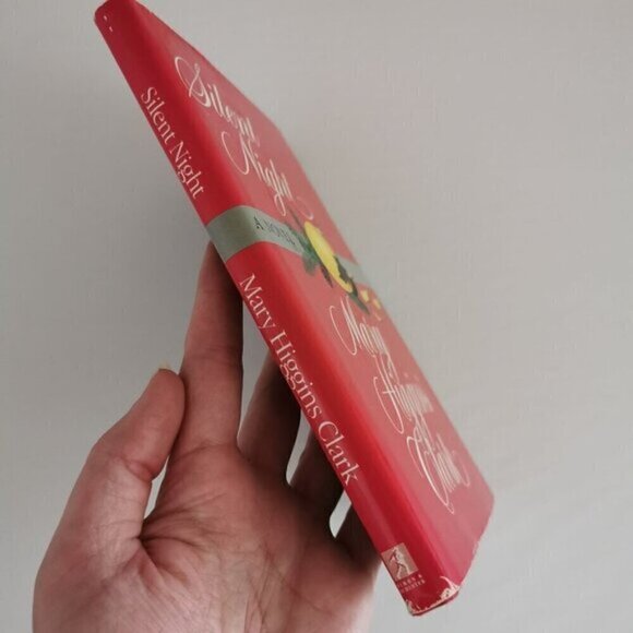 1995 Silent Night Book by Mary Higgins Clark Vintage Christmas Romance Novel - Picture 3 of 8